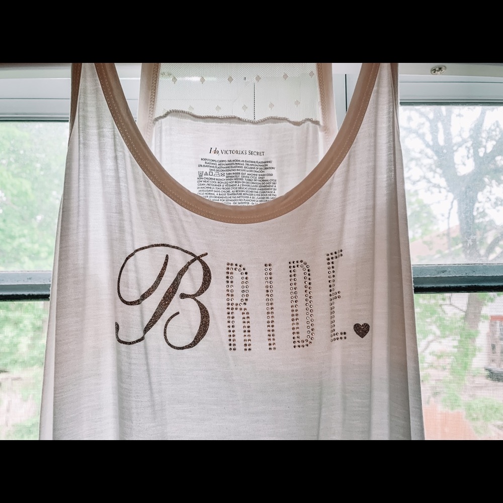 Bride to be tank top by Victoria’s Secret I Do